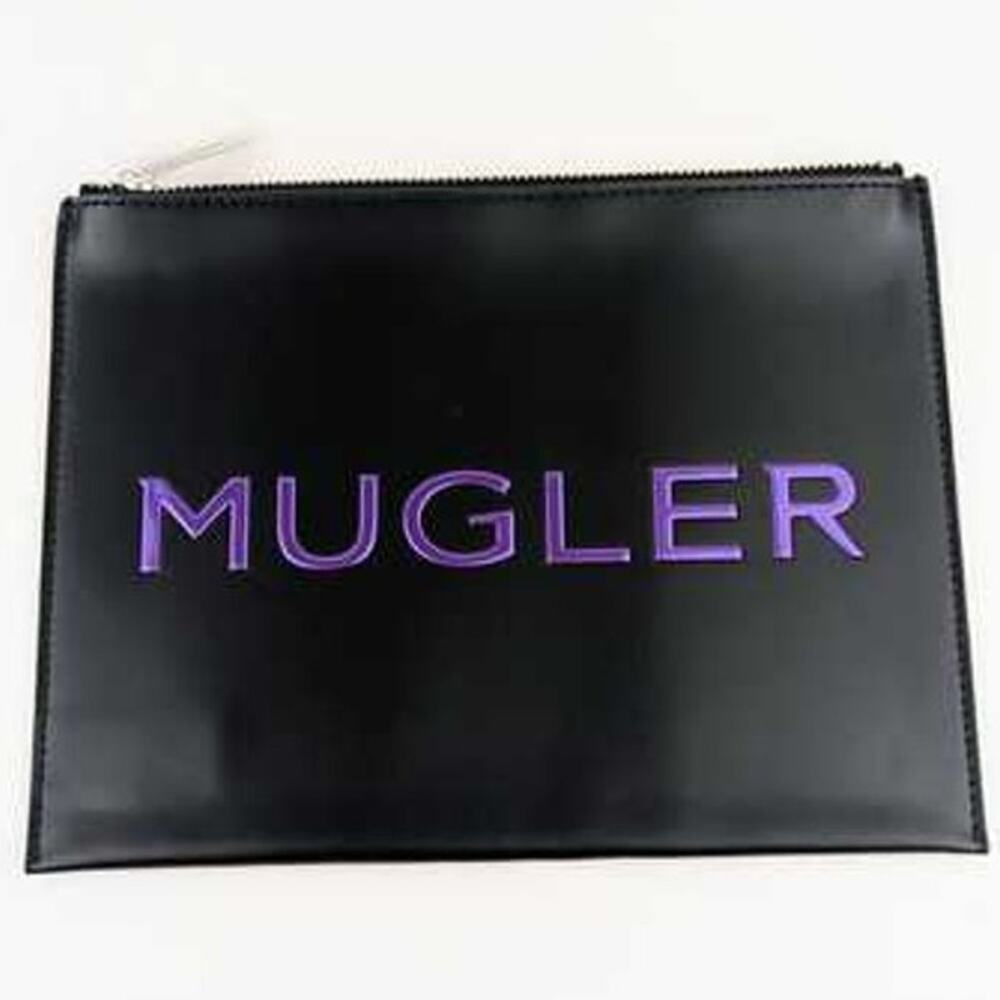 Mugler Black and Purple Parfum Pouch